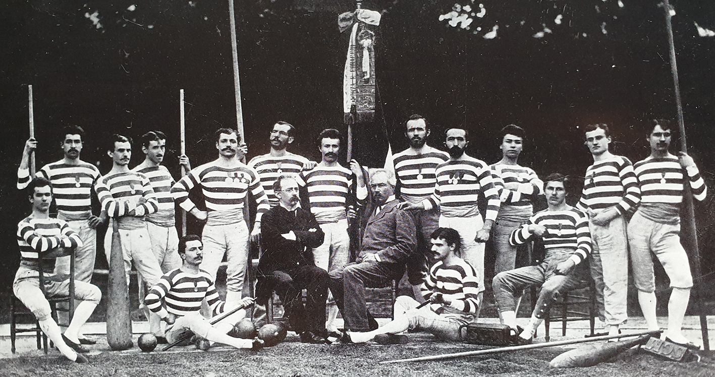1880 squadra 1concorso ginnastico nazionale totem
